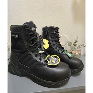Original S.W.A.T. Classic 9" Insulated Safety Boots Zip Style Size US 7 / EUR 39